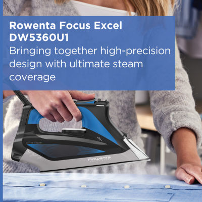 Rowenta® Focus Excel Iron DW5360U1, Color Blue JCPenney