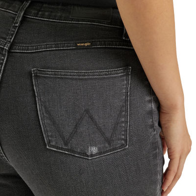 Wrangler® Womens High Rise Rodeo Straight Crop Jean