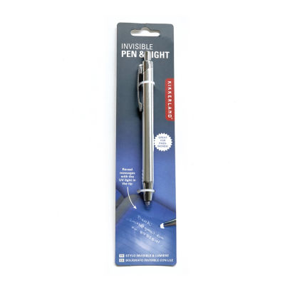Kikkerland Invisible Pen with UV Light