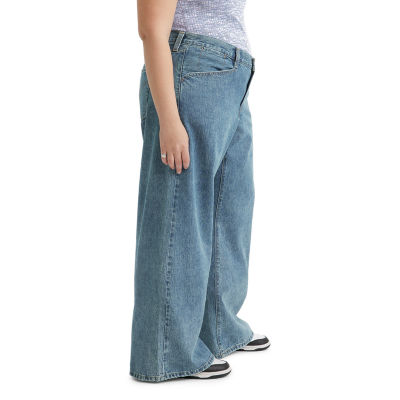 Levi's® Plus Womens Mid Rise 94 Baggy Wide Leg Jean