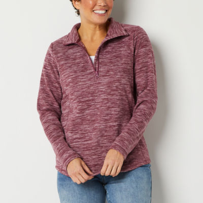 St john's bay zip up outlet sweater