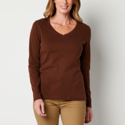 Tall Womens Long Sleeve Shirts & Tees