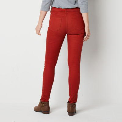 St. John's Bay - Tall Womens Mid Rise Skinny Fit Jean