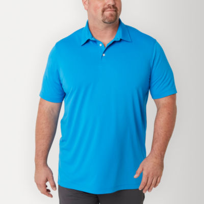 St. John's Bay Performance Big and Tall Mens Regular Fit Short Sleeve