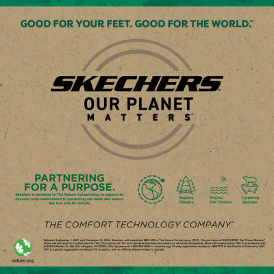 Skechers Bobs B Cute Clean Life Womens Moc Closed Toe Slip-On Shoe