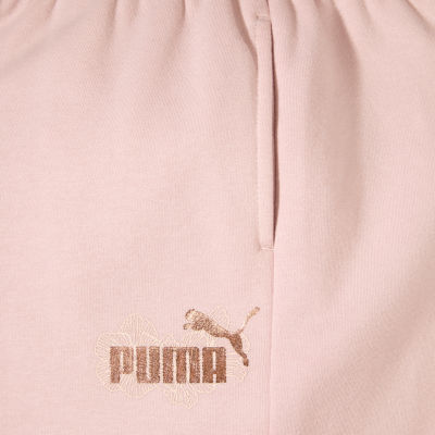 PUMA Big Girls Cuffed Jogger Pant