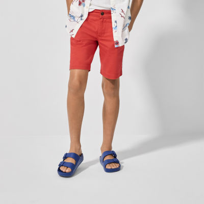 Thereabouts Little & Big Boys Adjustable Waist Chino Short