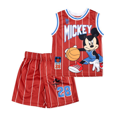 Toddler Boys 2-pc. Mickey Mouse Short Set