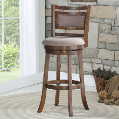 Aberdeen Upholstered Swivel Bar Stool