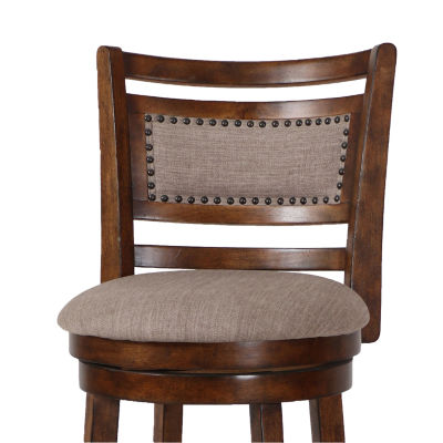 Aberdeen Upholstered Swivel Bar Stool