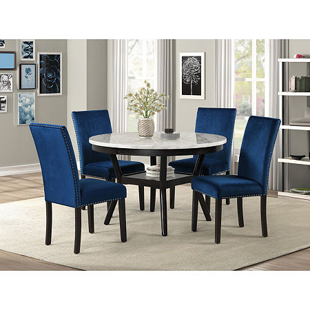 Celeste 2-pc. Upholstered Dining Chair, One Size, Blue