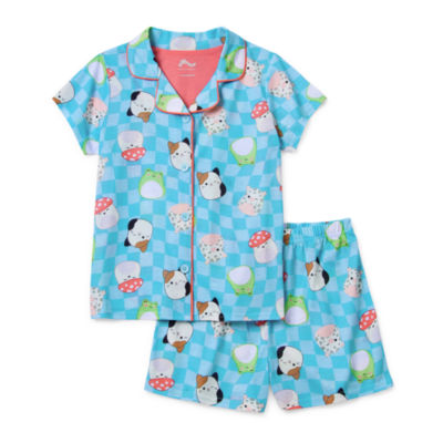 Big Girls 2pc. Squishmallows Pajama Set, Color Squishmallow JCPenney