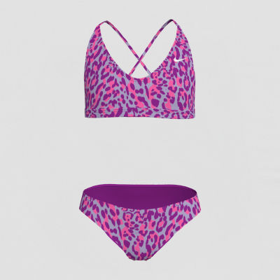 Nike Big Kid Girls Animal 2-pc. Bikini Set