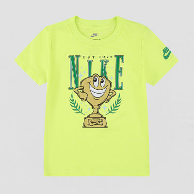 Nike Toddler Boys Crew Neck Short Sleeve Regular Fit Graphic T-Shirt