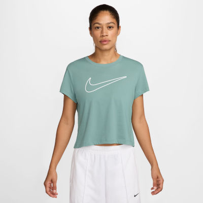 Nike Womens Crew Neck Short Sleeve Active T-Shirt
