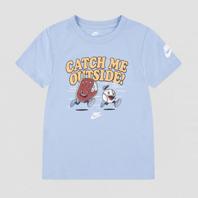 Nike Little Boys Crew Neck Short Sleeve Graphic T-Shirt