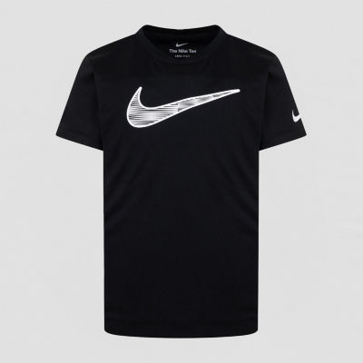 Nike Little Boys Crew Neck Short Sleeve Regular Fit Graphic T-Shirt