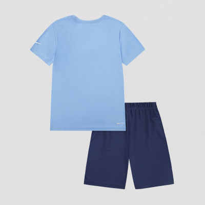 Nike 3BRAND by Russell Wilson Big Kid Boys 2-pc. Short Set