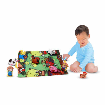 Melissa & Doug® Take-Along Farm Play Mat