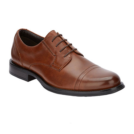 Dockers Mens Garfield Lace-up Oxford Shoes, 8 Medium, Brown