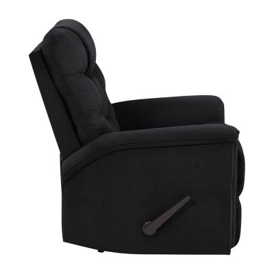 ProLounger Harlow Wall Hugger Recliner in Stain Resistant Microfiber with Stitch-Tufted Back