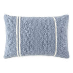 Home Expressions Textured Stripe  Lumbar Pillow
