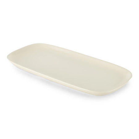 Loom + Forge Ren 14x7 Serving Tray, One Size, White