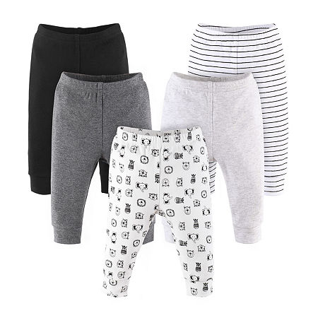 The Peanutshell Baby Boys 5-pc. Tapered Pull-On Pant, 12-18 Months, Gray