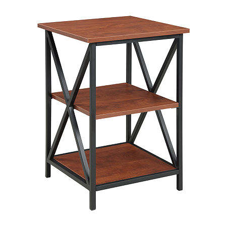 Tucson Storage End Table, One Size, Brown