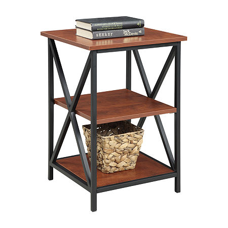 Tucson Storage End Table, One Size, Brown