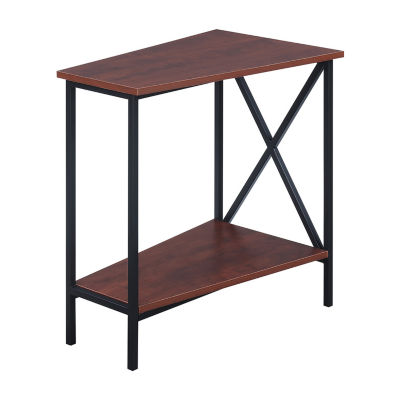Wedge Living Room Collection Storage End Table