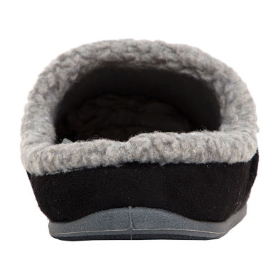 Deer Stags Nordic Mens Clog Slippers Wide Width