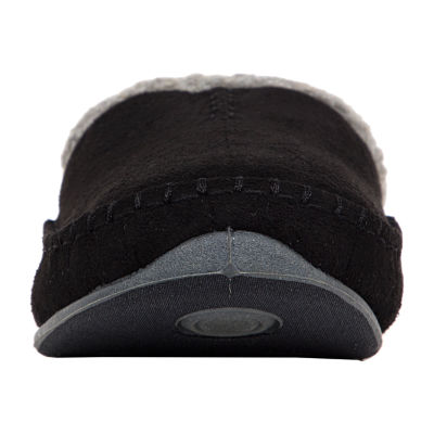 Deer Stags Nordic Mens Clog Slippers Wide Width