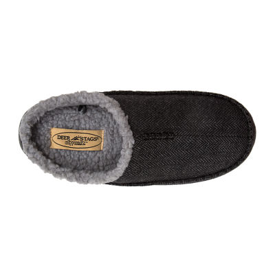 Deer Stags Nordic Mens Clog Slippers