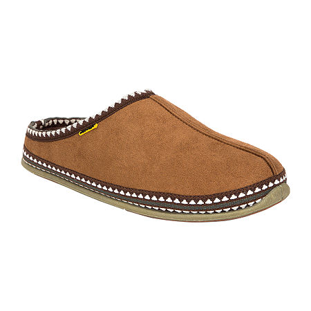 Deer Stags Wherever Mens Clog Slippers, 13, Brown