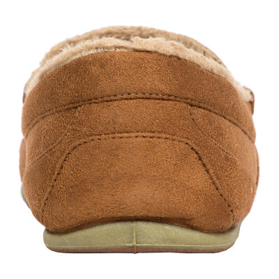 Deer Stags Spun Mens Moccasin Slippers