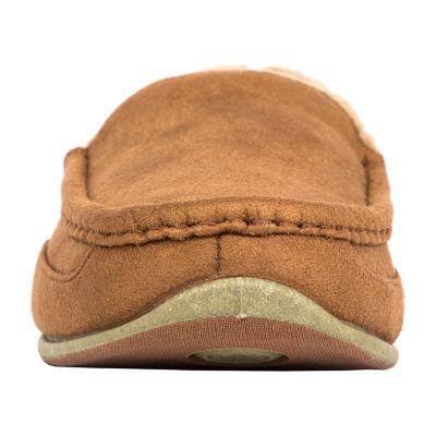 Deer Stags Spun Mens Moccasin Slippers