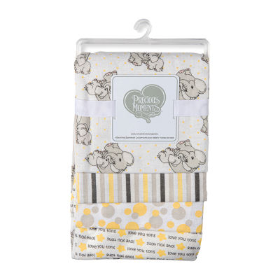 3 Stories Trading Company 4pc. Receiving Blanket, Color Yellow JCPenney