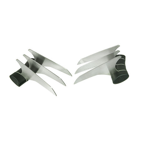 Charcoal Companion Stainless Steel Meat Claws, One Size, Stainless Steel