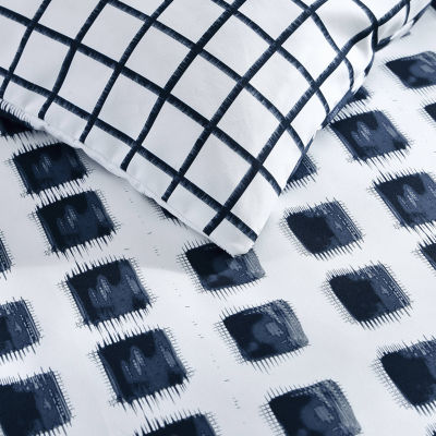 City Scene Urban Shibori Duvet Cover Set