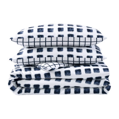 City Scene Urban Shibori Duvet Cover Set