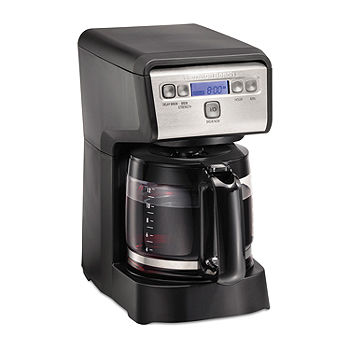 Hamilton Beach 12 Cup Compact Programmable Coffee Maker 46200, Color: Black  - JCPenney