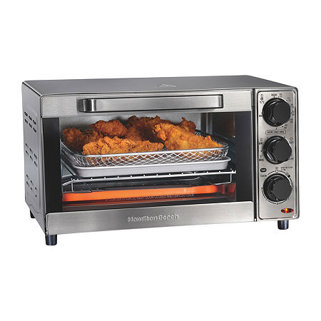 Hamilton Beach Sure-Crisp Air Fryer Toaster Oven, One Size, Stainless Steel