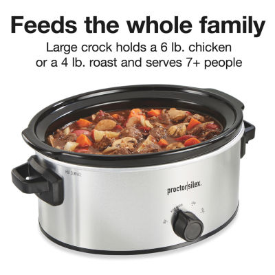 Proctor Silex 6 Quart Double-Dish Slow Cooker