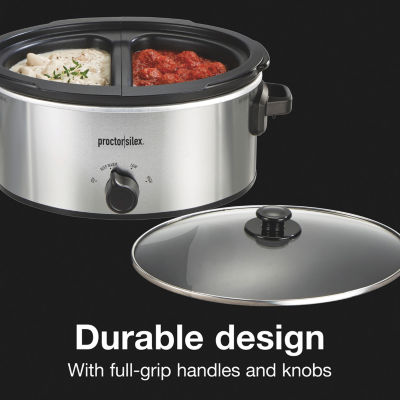 Proctor Silex 6 Quart Double-Dish Slow Cooker