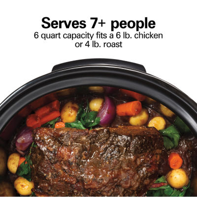 Hamilton Beach Programmable Defrost Slow Cooker