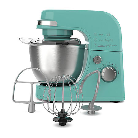 Hamilton Beach Stand Mixer With 7 Speeds, One Size, Blue