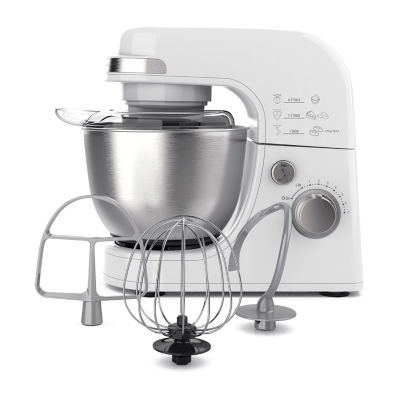 Hamilton Beach Stand Mixer With 7 Speeds 63388, Color White JCPenney
