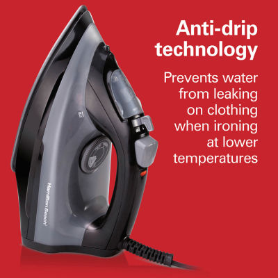 Hamilton Beach Steam Iron With Extra-Glide
