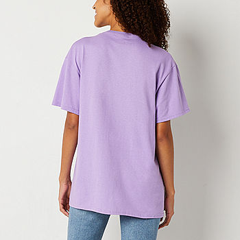 Color: Shirt, Sleeve Neck Graphic Moon Womens - Tee Orchid Ice T- Sailor Boyfriend JCPenney Short Crew Juniors